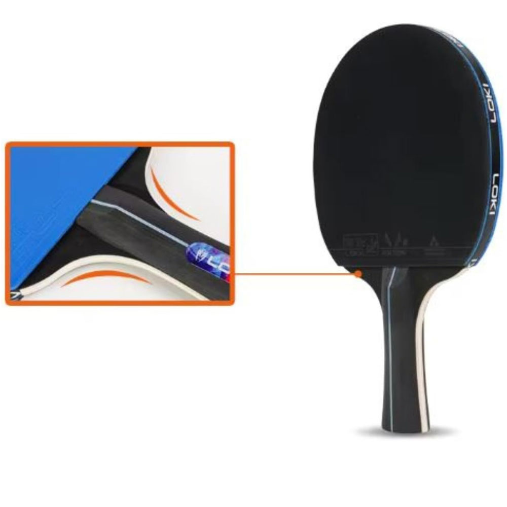 راکت پینگ پنگ لوکی مدل K5000 بسته دو عددی راکت پینگ پنگ لوکی مدل K5000 بسته دو عددی