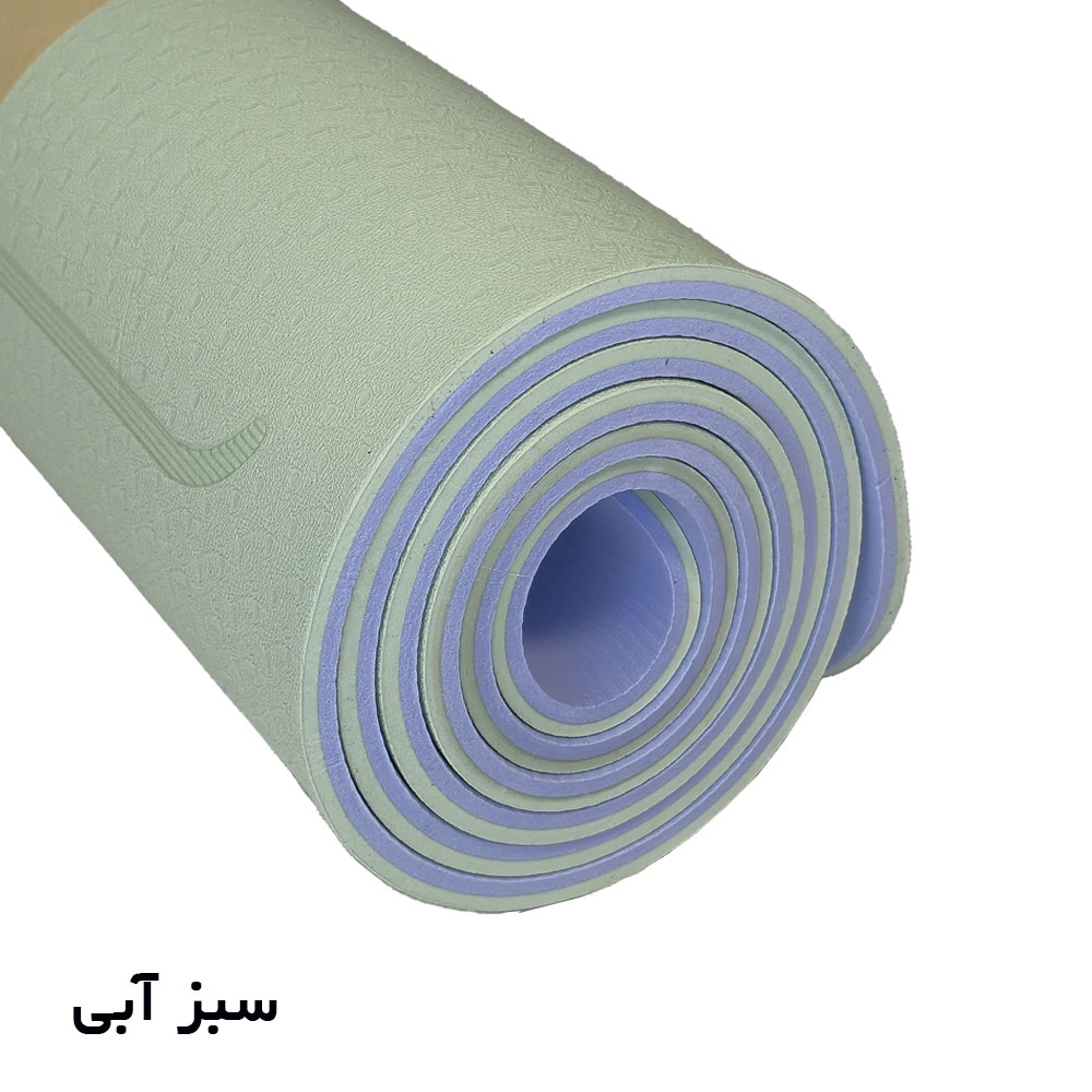 مت یوگا و پیلاتس TPE مدل الکس ضخامت 8 میلی متر