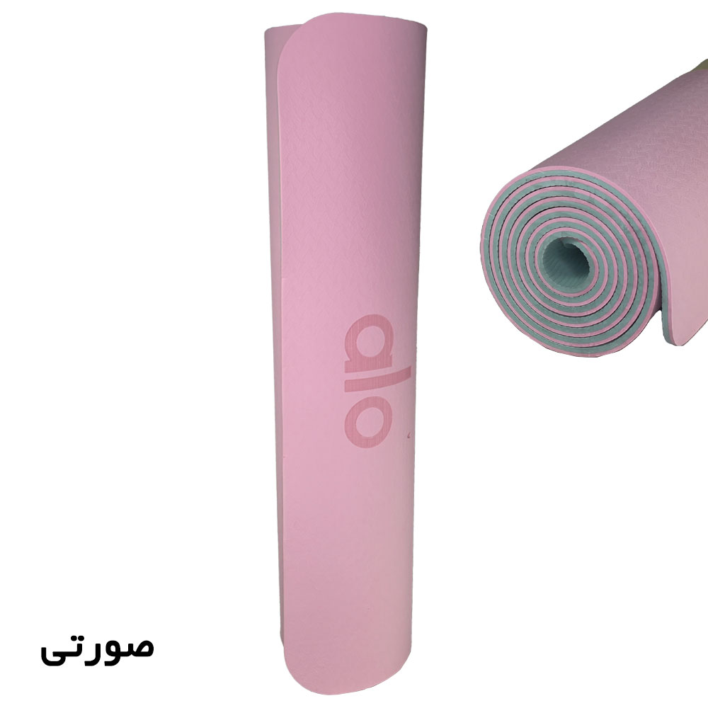 مت تمرین یوگا TPE مدل ALO ضخامت 6 میلی متر مت تمرین یوگا TPE مدل ALO ضخامت 6 میلی متر