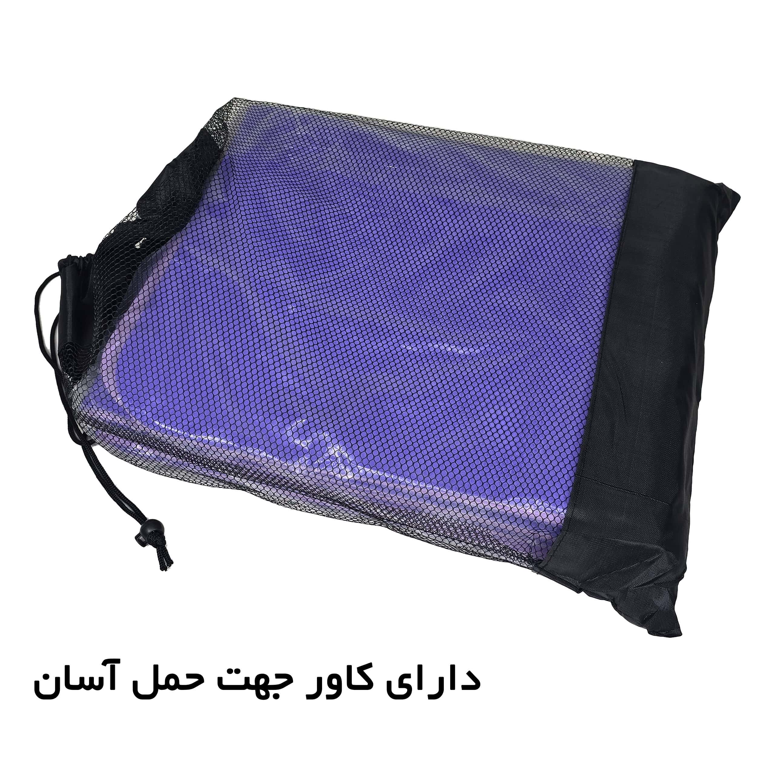 مت تمرین یوگا و پیلاتس تاشو TPE  مدل ضخامت 6 میلی متر