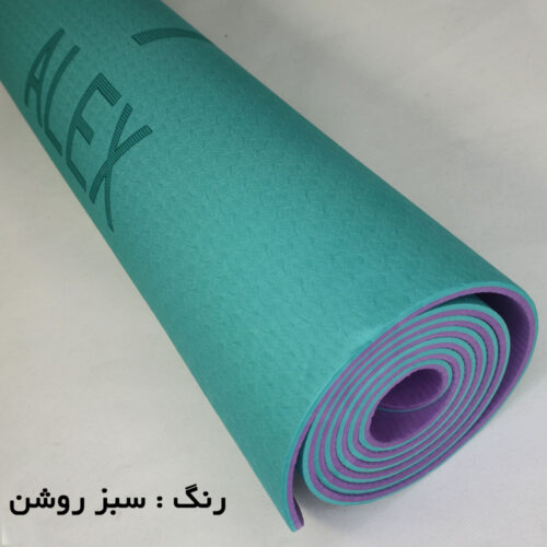 مت تمرین یوگا و پیلاتس Alex ضخامت 6 میلی متر