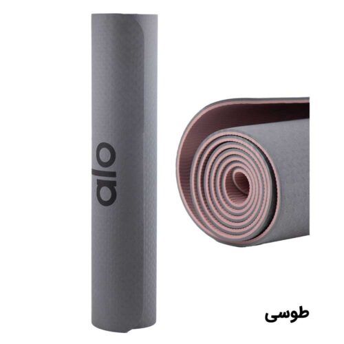 مت تمرین یوگا TPE مدل ALO ضخامت 6 میلی متر
