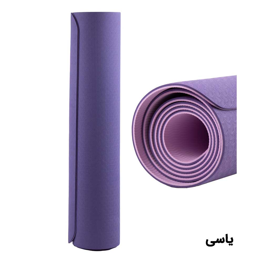 مت تمرین یوگا TPE مدل ALO ضخامت 6 میلی متر