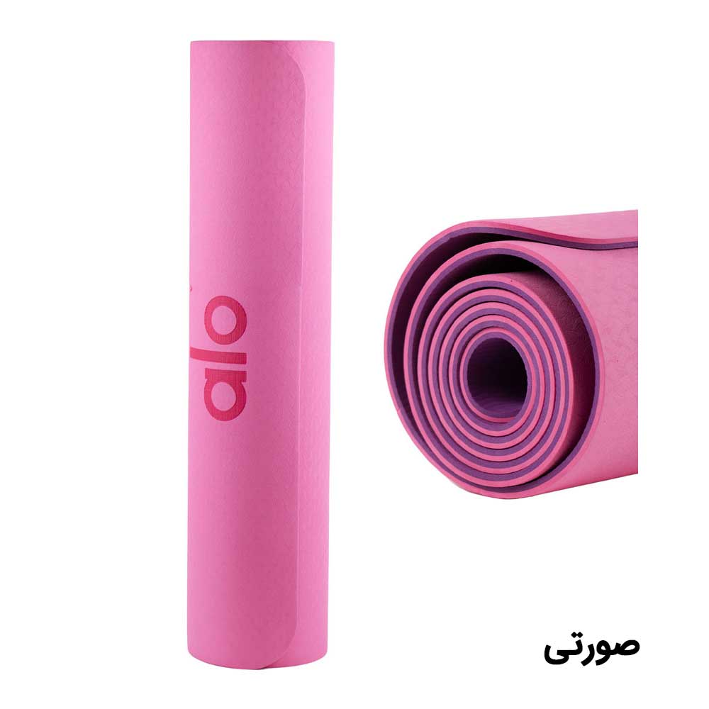 مت تمرین یوگا TPE مدل ALO ضخامت 6 میلی متر