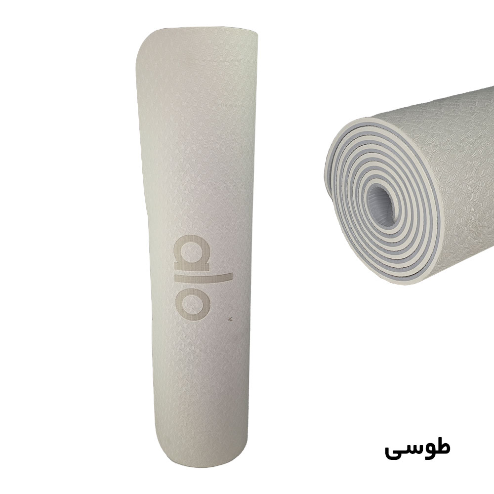 مت تمرین یوگا TPE مدل ALO ضخامت 6 میلی متر مت تمرین یوگا TPE مدل ALO ضخامت 6 میلی متر