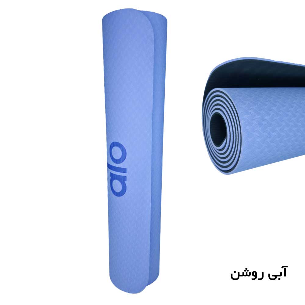مت تمرین یوگا TPE مدل ALO ضخامت 6 میلی متر