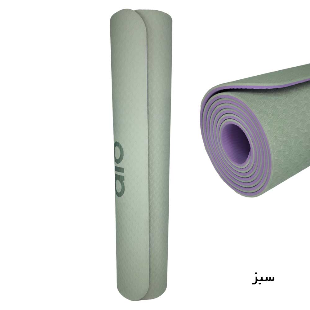 مت تمرین یوگا TPE مدل ALO ضخامت 6 میلی متر