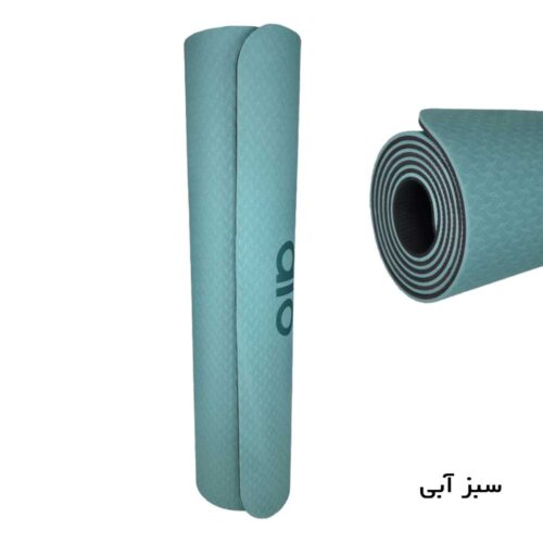 مت تمرین یوگا TPE مدل ALO ضخامت 6 میلی متر
