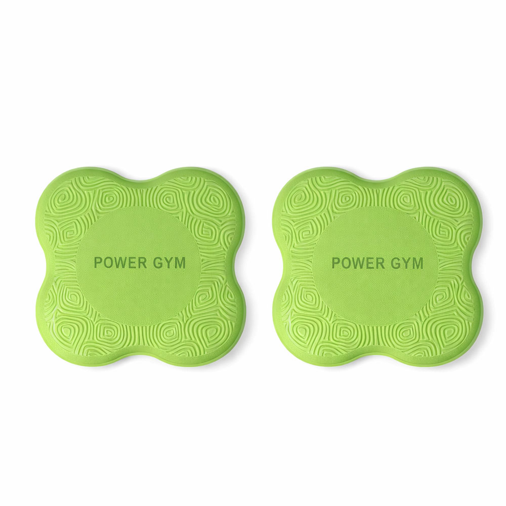 پد محافظ زانو یوگا مدل PowerGym بسته دو عددی