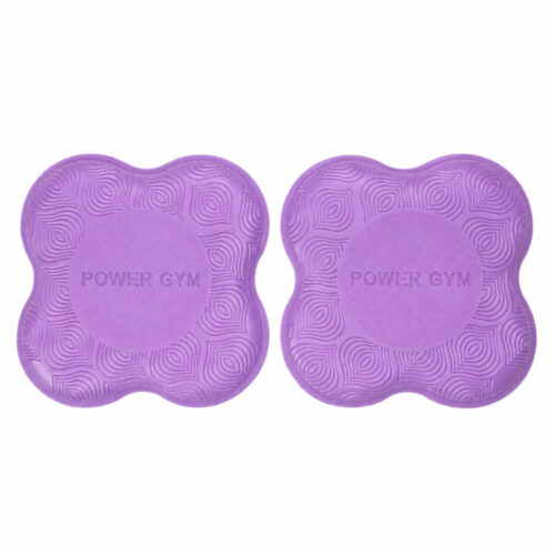 پد محافظ زانو یوگا مدل PowerGym بسته دو عددی