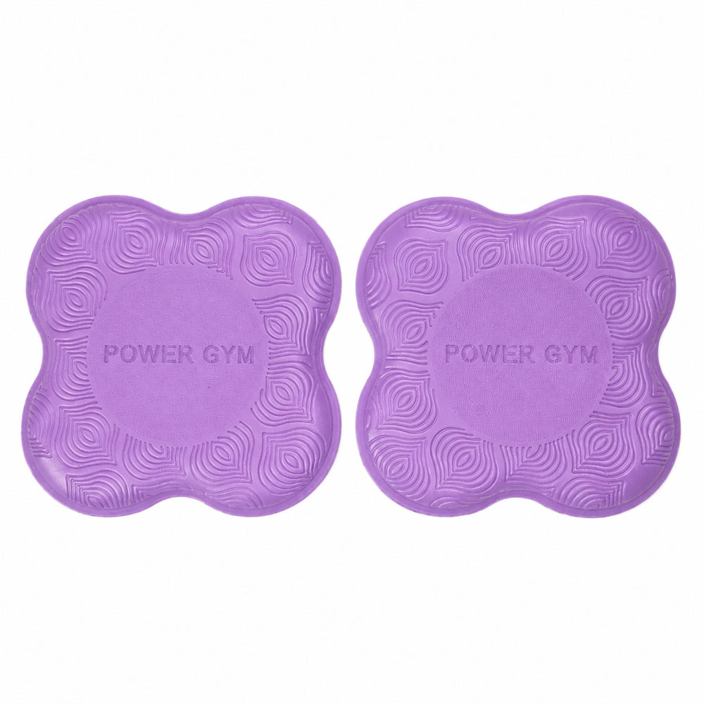 پد محافظ زانو یوگا مدل PowerGym بسته دو عددی