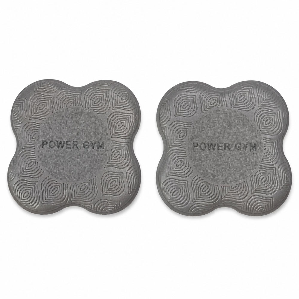 پد محافظ زانو یوگا مدل PowerGym بسته دو عددی