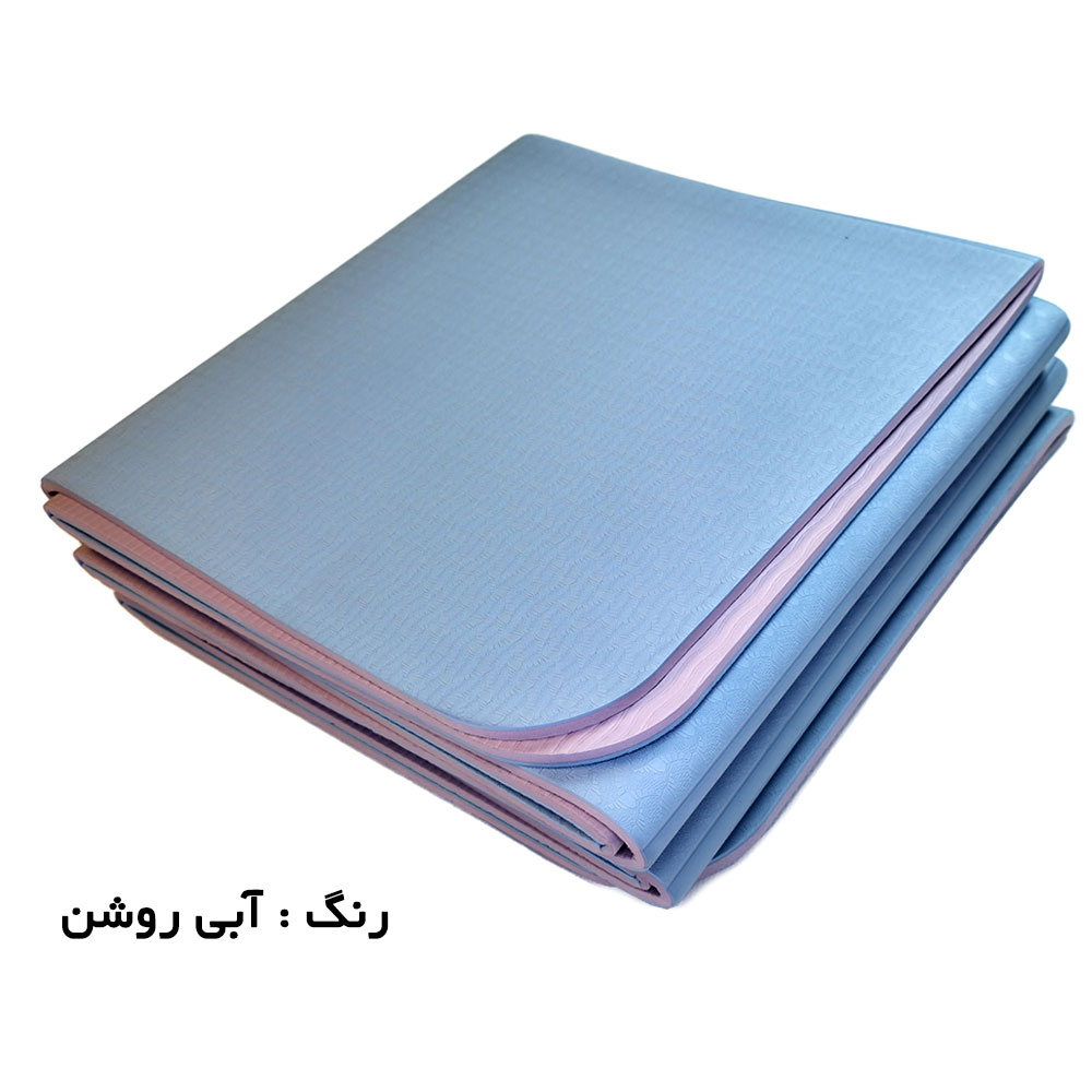 مت تمرین یوگا و پیلاتس تاشو TPE ضخامت 6 میلی متر