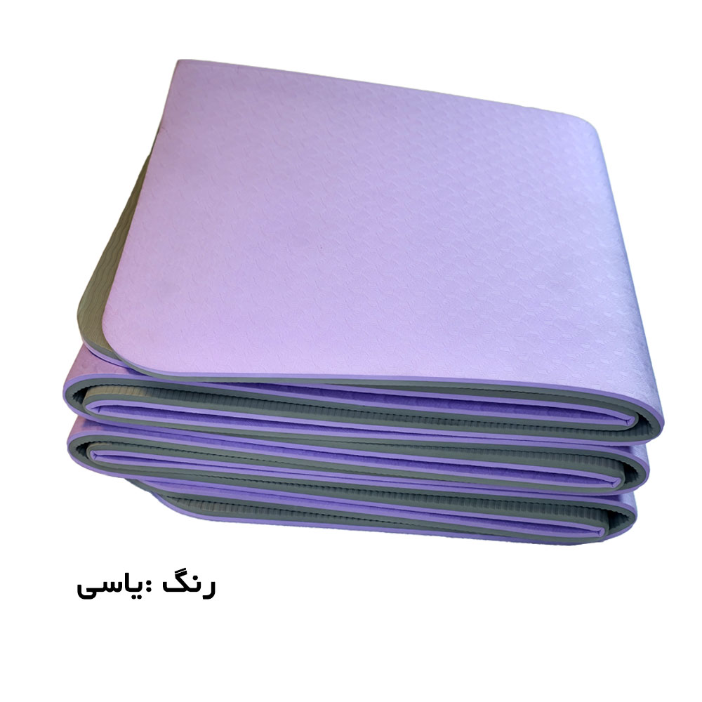 مت تمرین یوگا و پیلاتس تاشو TPE ضخامت 6 میلی متر