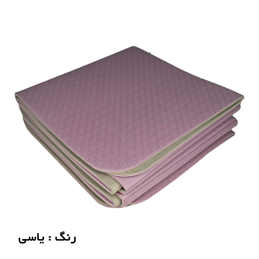 مت تمرین یوگا و پیلاتس تاشو TPE ضخامت 6 میلی متر