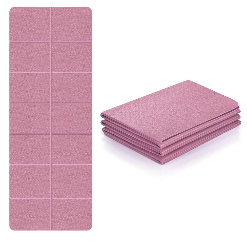 مت تمرین یوگا و پیلاتس تاشو TPE ضخامت 6 میلی متر مت تمرین یوگا و پیلاتس تاشو TPE ضخامت 6 میلی متر