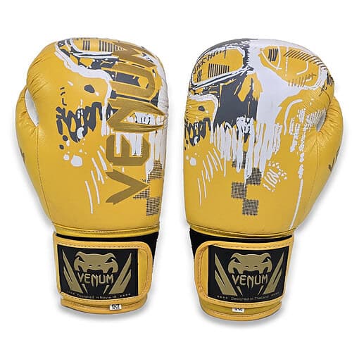 دستکش بوکس چرم مدل Venum Skull Boxing