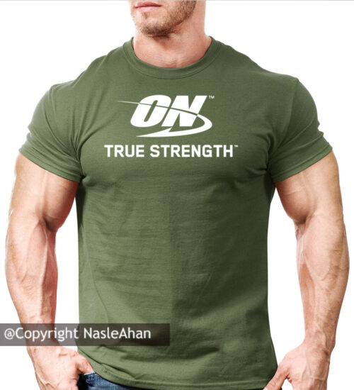 تیشرت سبز Optimum Nutrition