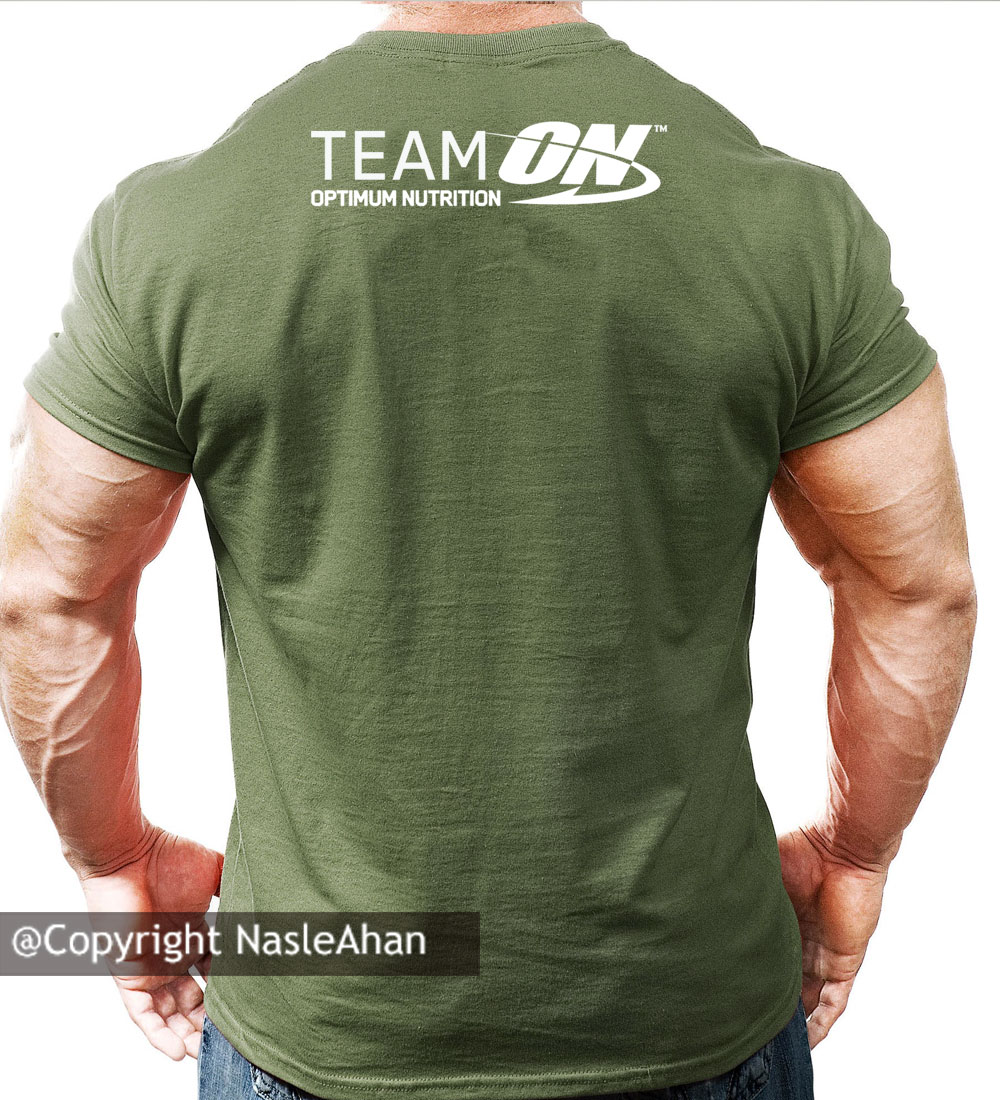 تیشرت سبز Optimum Nutrition