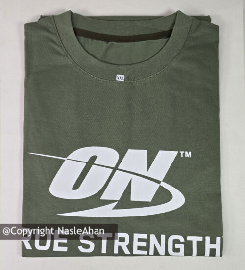 تیشرت سبز Optimum Nutrition