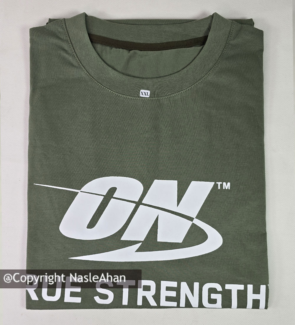 تیشرت سبز Optimum Nutrition