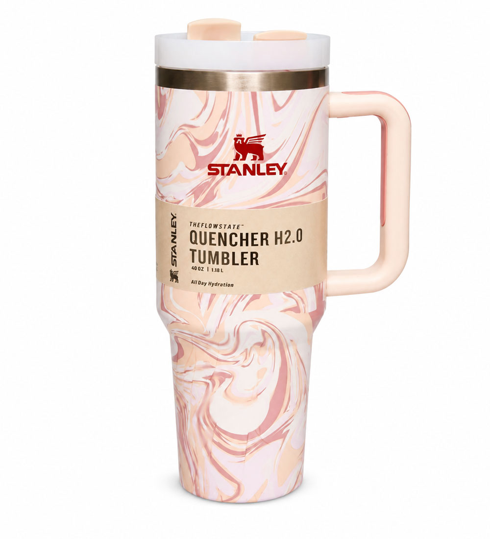 ماگ استنلی رنگین کمانی مدل QUENCHER H20 TUMBLER