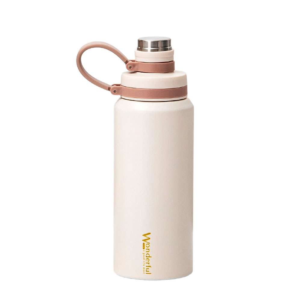 قمقمه ورزشی استیل دوجداره مدل Fashion Flask ظرفیت ۰.۶ لیتر