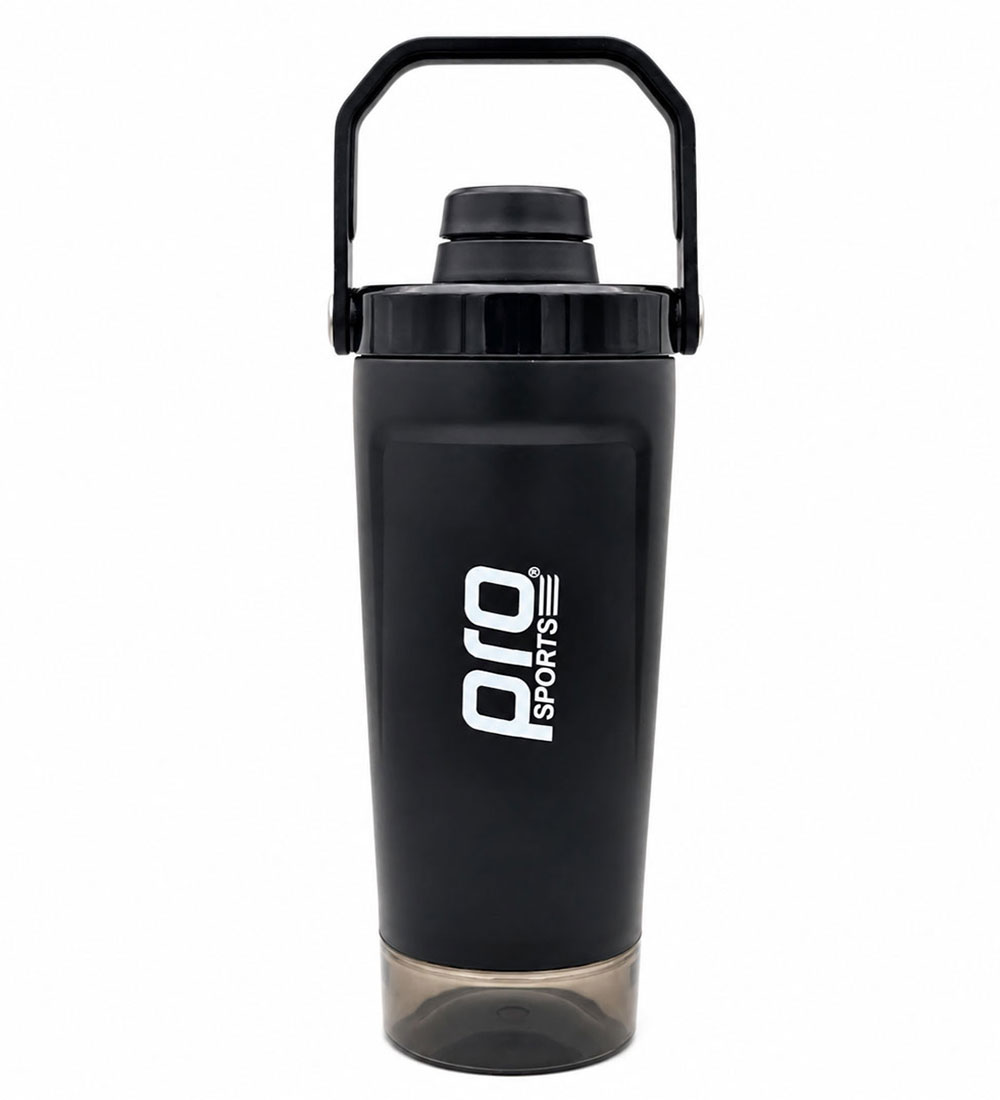 شیکر استیل دوجداره مدل PRO SPORT ظرفیت 0.6 لیتر