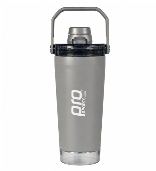 شیکر استیل دوجداره مدل PRO SPORT ظرفیت 0.6 لیتر