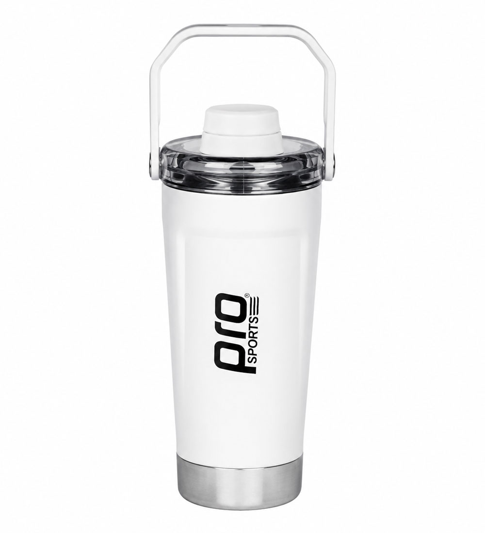 شیکر استیل دوجداره مدل PRO SPORT ظرفیت 0.6 لیتر