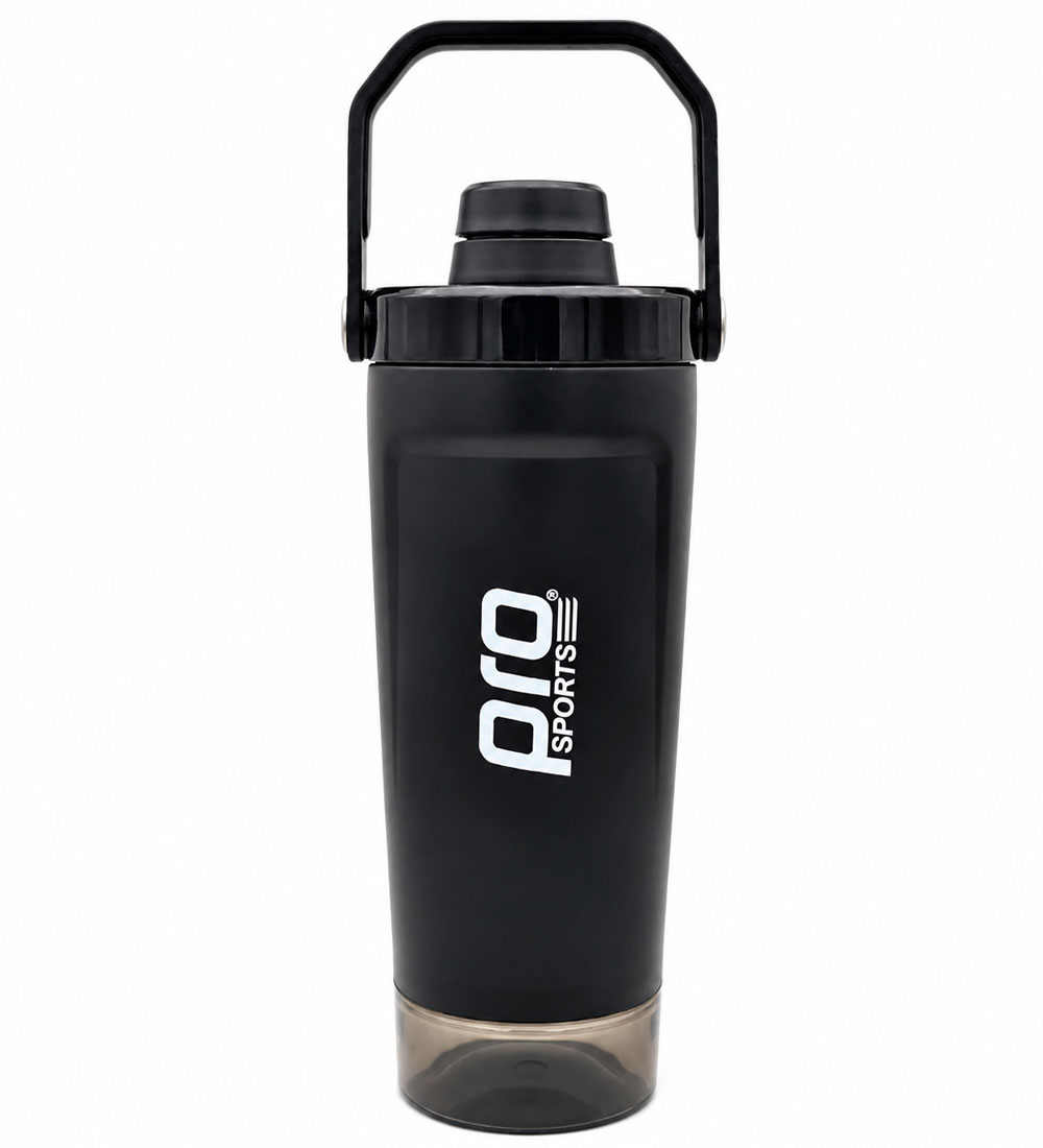 شیکر استیل دوجداره مدل PRO SPORT ظرفیت 0.6 لیتر شیکر استیل دوجداره مدل PRO SPORT ظرفیت 0.6 لیتر