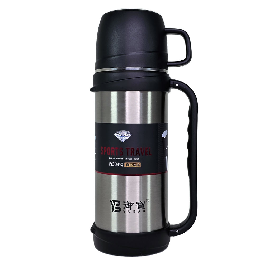 فلاسک مسافرتی استیل مدل YUBAO ظرفیت ۱.2 لیتر فلاسک مسافرتی استیل مدل YUBAO ظرفیت ۱.2 لیتر
