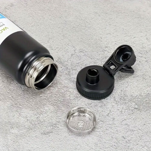 قمقمه فلزی مدل استیل دو جداره ظرفیت 1000ml