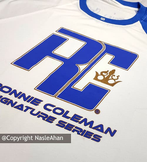 تیشرت سفید Ronnie Coleman
