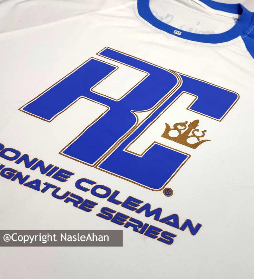 تیشرت سفید Ronnie Coleman