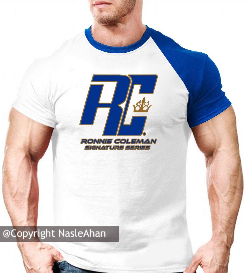 تیشرت سفید Ronnie Coleman