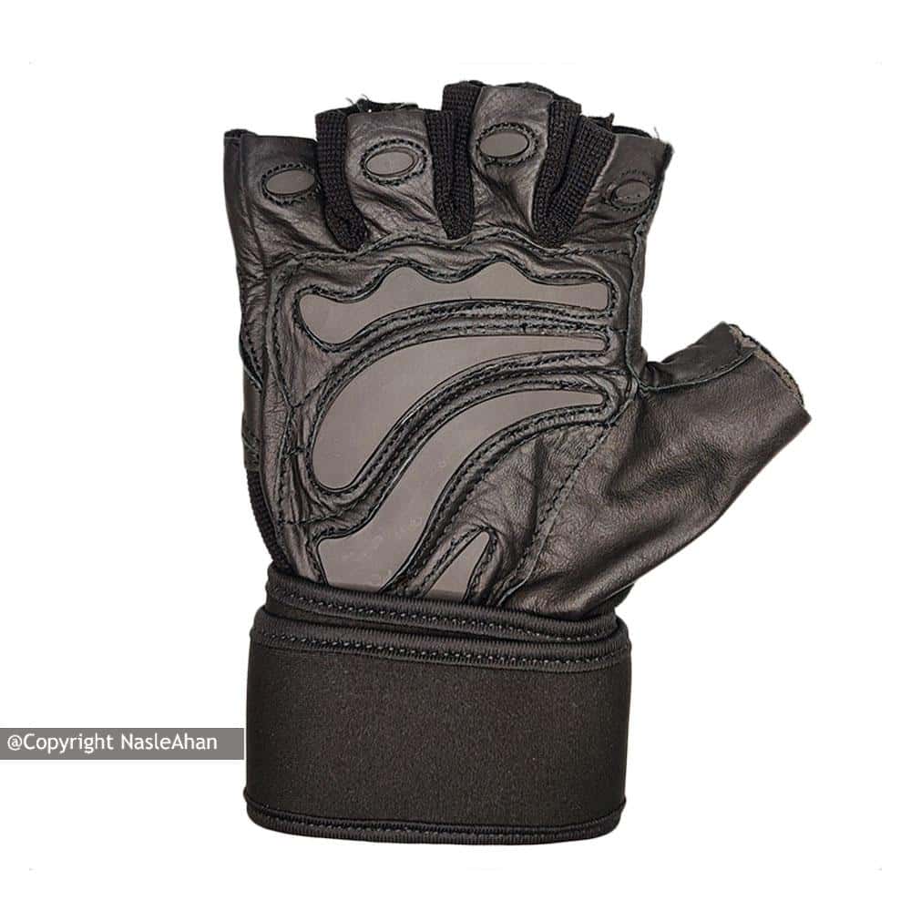 دستکش بدنسازی چرمی طرح Nike دستکش بدنسازی چرمی طرح Nike