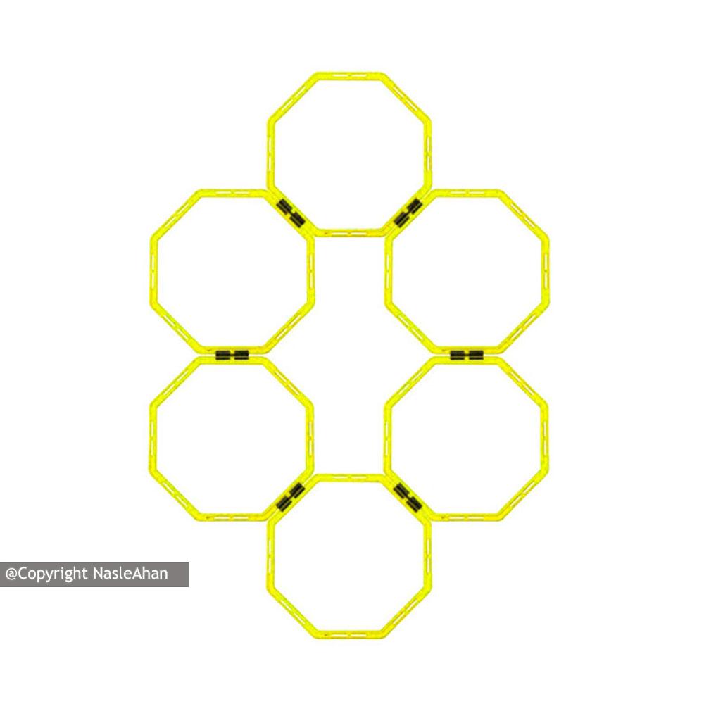 حلقه چابکی 6 ضلعی مدل پاورجیم