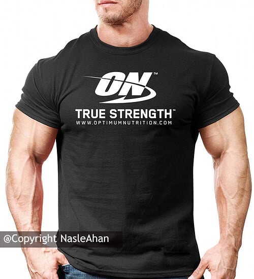 تیشرت مشکی Optimum Nutrition