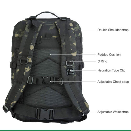 کوله پشتی کوهنوردی و کمپینگ مدل تاکتیکال