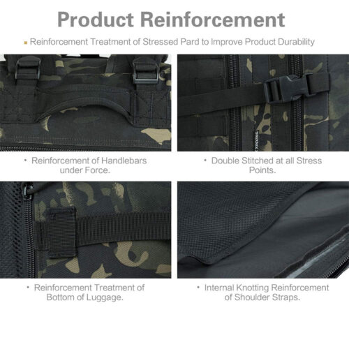 کوله پشتی کوهنوردی و کمپینگ مدل تاکتیکال