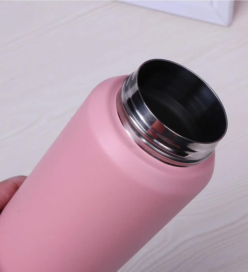 قمقمه ورزشی استیل دوجداره مدل Fashion Flask ظرفیت 0.8 لیتر