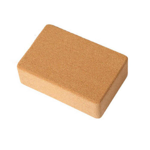 آجر یوگا چوب پنبه ای مدل گلدن استار بسته دو عددی