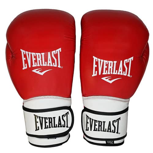 دستکش بوکس چرم مدل EVERLAST قرمز