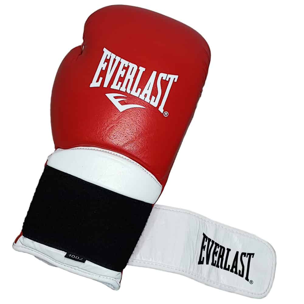 دستکش بوکس چرم مدل EVERLAST قرمز