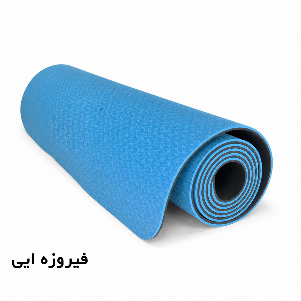 مت تمرین یوگا مدل TPE ضخامت 6 میلی متر