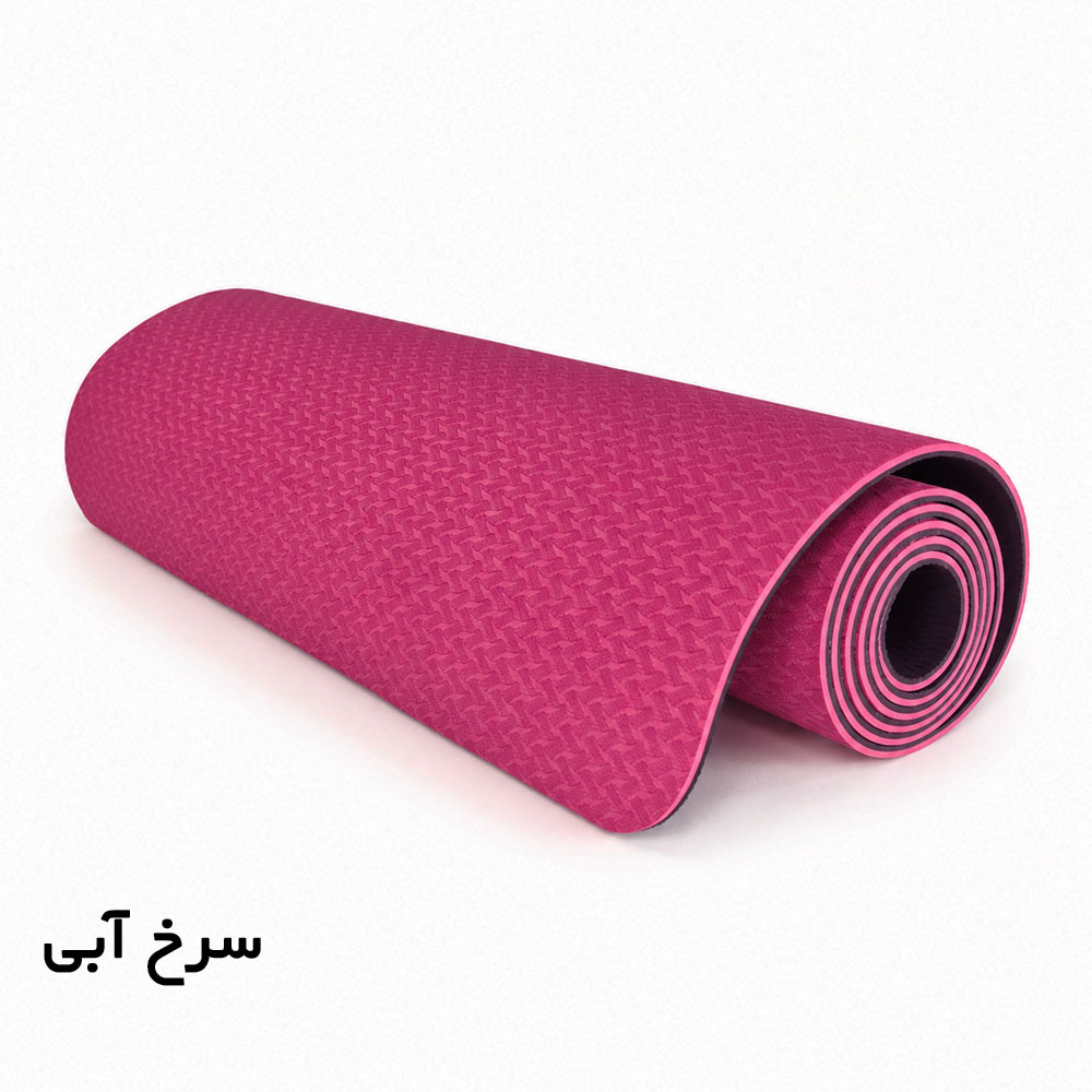 مت تمرین یوگا مدل TPE ضخامت 6 میلی متر