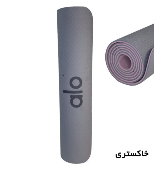 مت تمرین یوگا TPE مدل ALO ضخامت 6 میلی متر مت تمرین یوگا TPE مدل ALO ضخامت 6 میلی متر