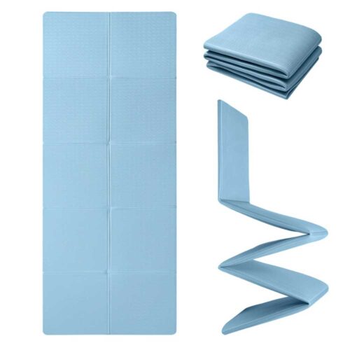 مت تمرین یوگا و پیلاتس تاشو TPE ضخامت 6 میلی متر مت تمرین یوگا و پیلاتس تاشو TPE ضخامت 6 میلی متر