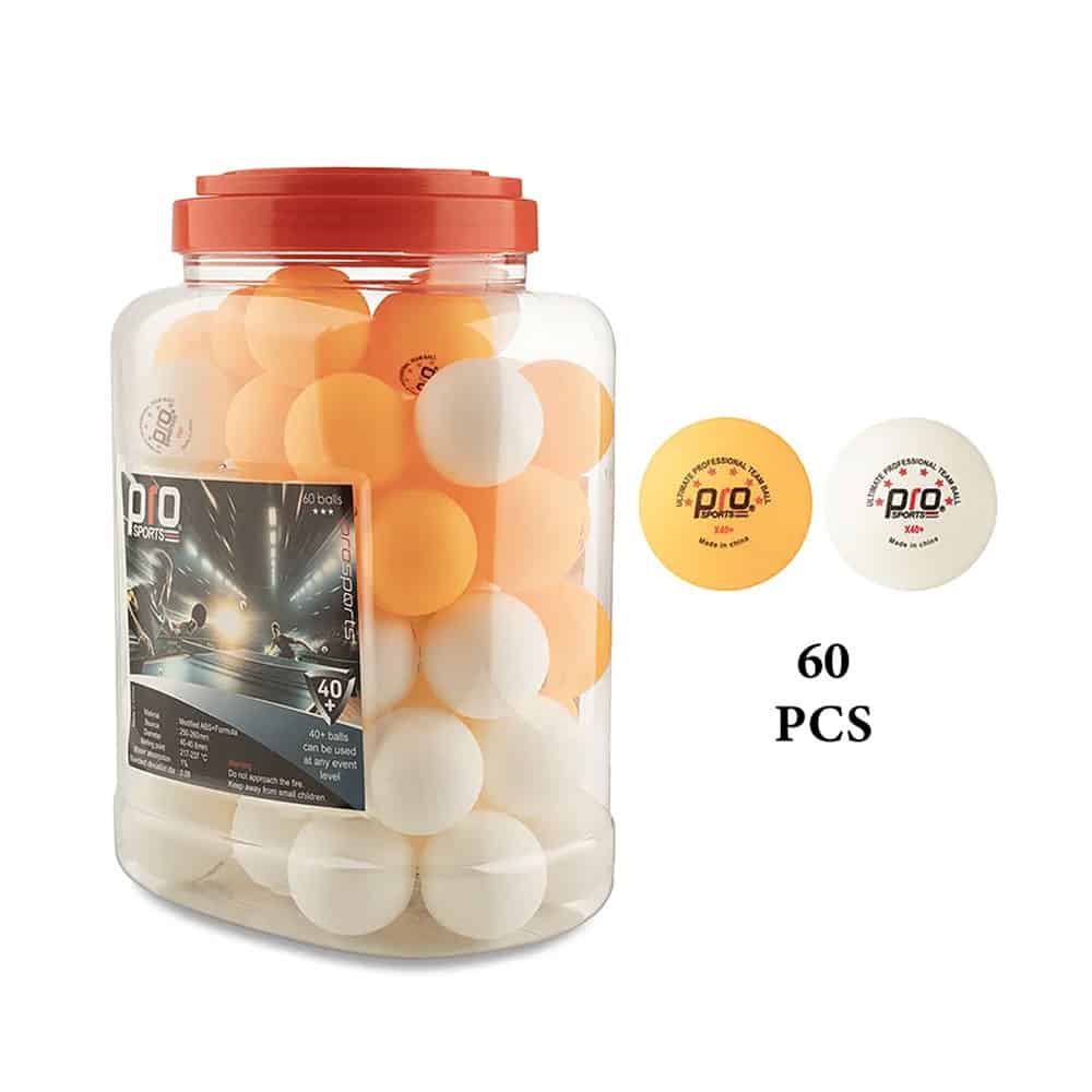 توپ پینگ پنگ شیش ستاره پرو اسپرتز بسته 60عددی